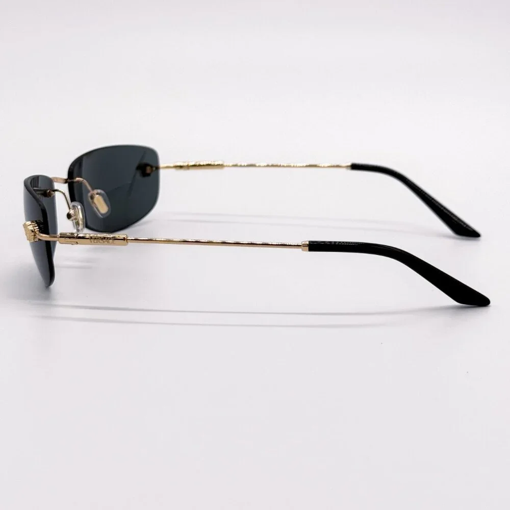 NEW VERSACE VE2279 1002/87 SUNGLASSES VE2279 100287 DARK GREY MOD 2279 1002/87